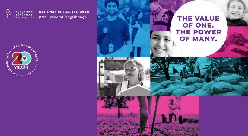 national volunteer week poster