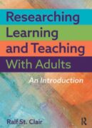 Cover of book "Researching learning and teaching with adults : an introduction"