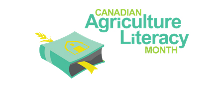 Canadian Agricultural literacy month logo