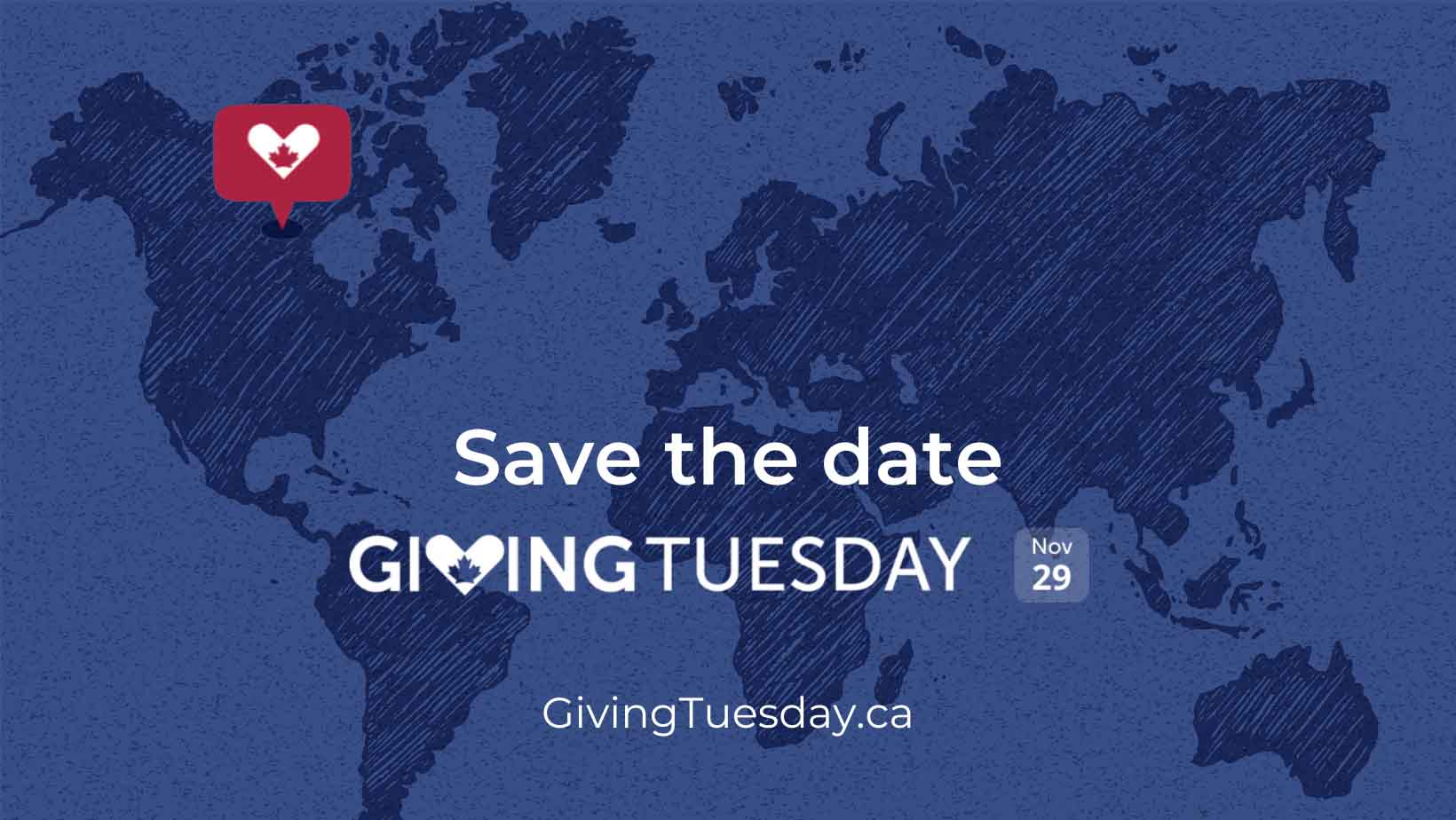 Giving Tuesday save the date November 29