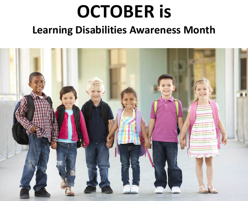 October is Learning Disabilities Awareness Month