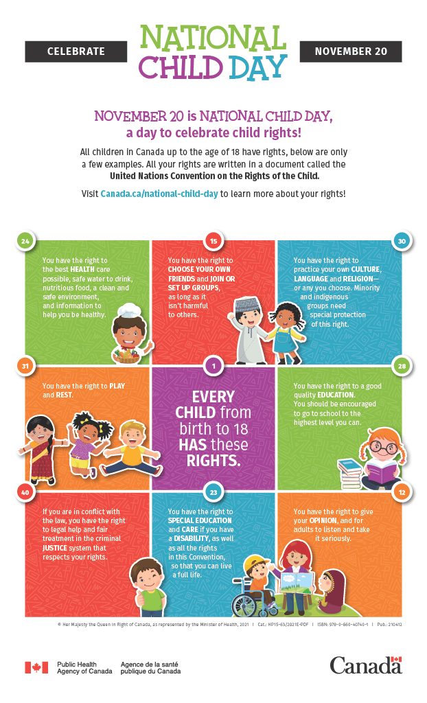 National Child Day poster